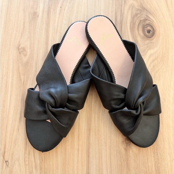 Jcrew Twisted-knot Sandals in Soft Leather - Picture 2 of 4